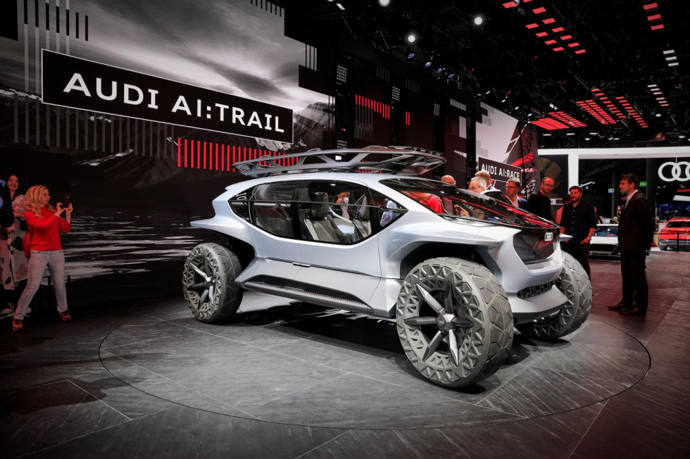 Audi AI:TRAIL là một mẫu xe concept đặc biệt tại Triển lãm Ô tô Frankfurt 2019