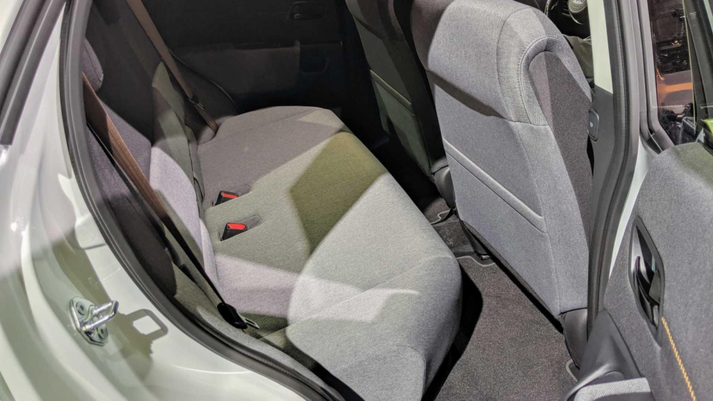 Ghế bọc nỉ như sofa của Honda e Ghế bọc nỉ như sofa của Honda e