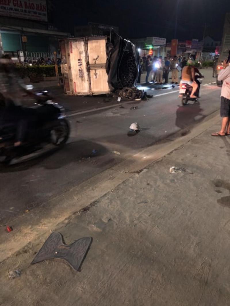 Hiện trường vụ tai nạn Hiện trường vụ tai nạn