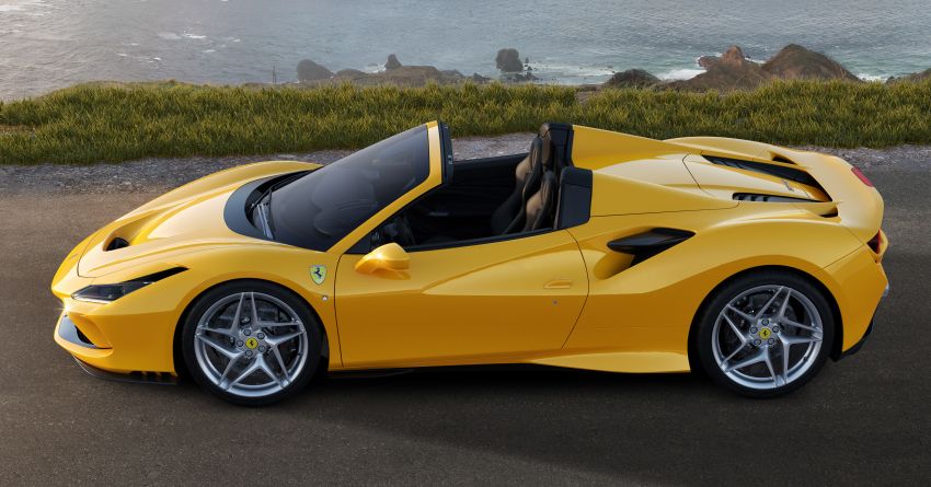 Sức mạnh của Ferrari F8 Spider vượt trội nhờ c&aacute;c n&acirc;ng cấp ở động cơ