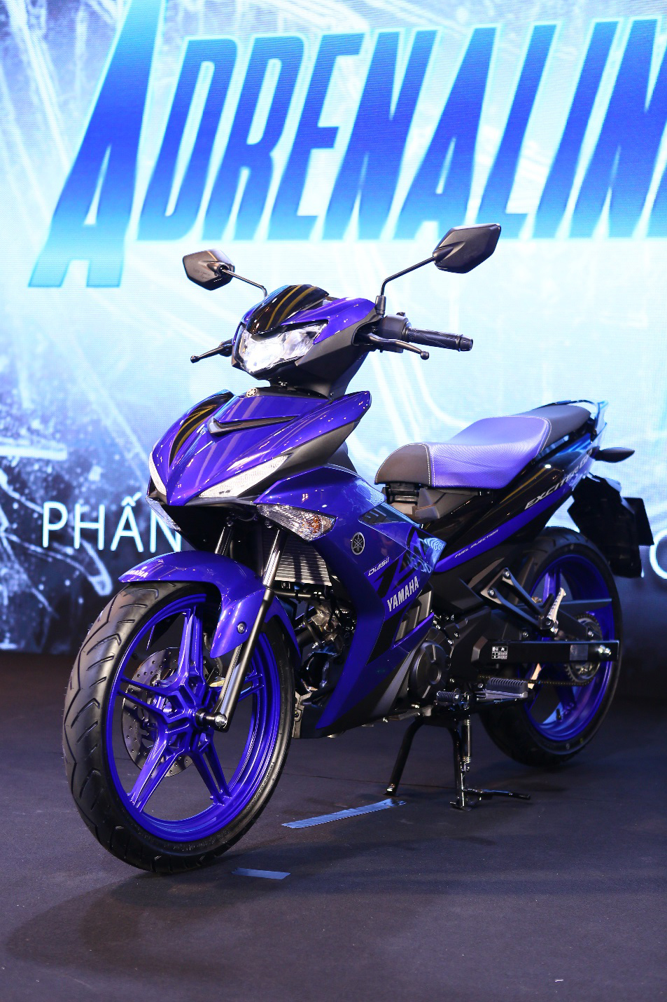 Yamaha Exciter sở hữu thiết kế thể thao mạnh mẽ
