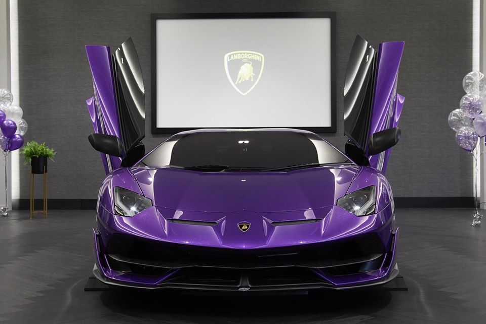 Si&ecirc;u phẩm h&agrave;ng hiếm Lamborghini Aventador SVJ thứ 3 về Th&aacute;i Lan với m&agrave;u sơn g&acirc;y sốt