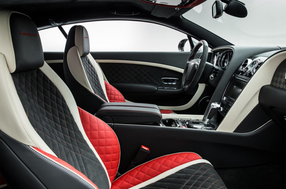 Nội thất của Bentley Continental GT Supersports 2018