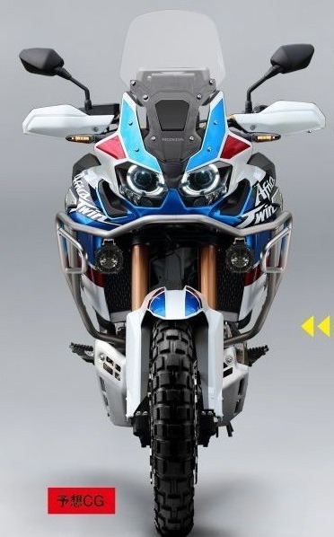 Thiết kế phác thảo Africa Twin 1100 2020 của tạp chí Young Machine Thiết kế phác thảo Africa Twin 1100 2020 của tạp chí Young Machine