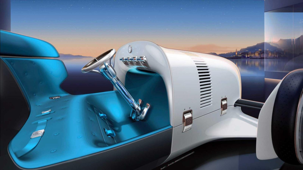 Vision Mercedes Simplex có thiết kế tối giản, hiện đại pha chút cổ điển