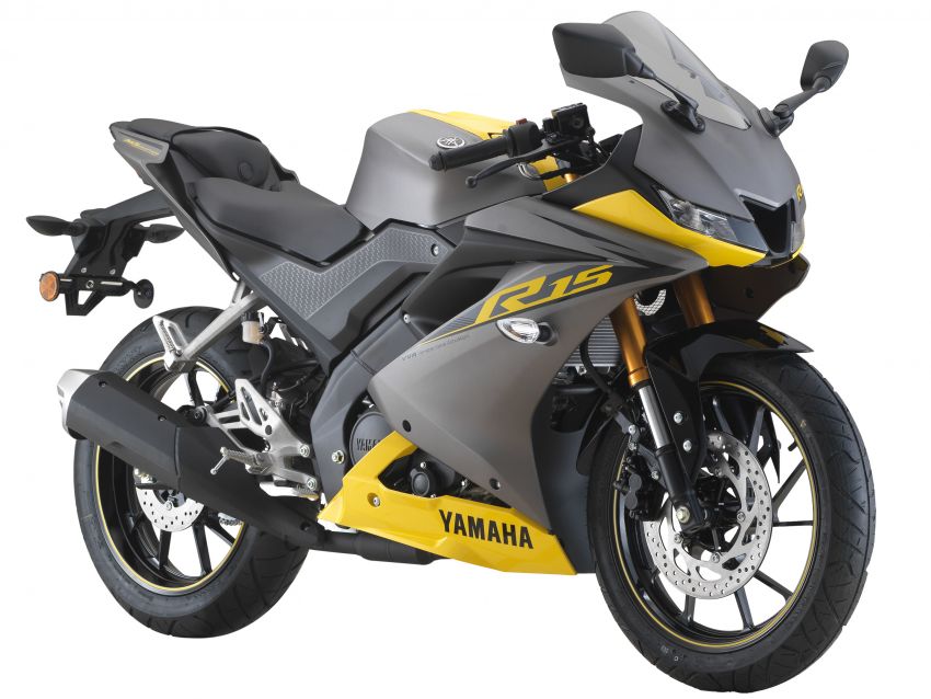 Yamaha R15 màu Xám Vàng Yamaha R15 màu Xám Vàng