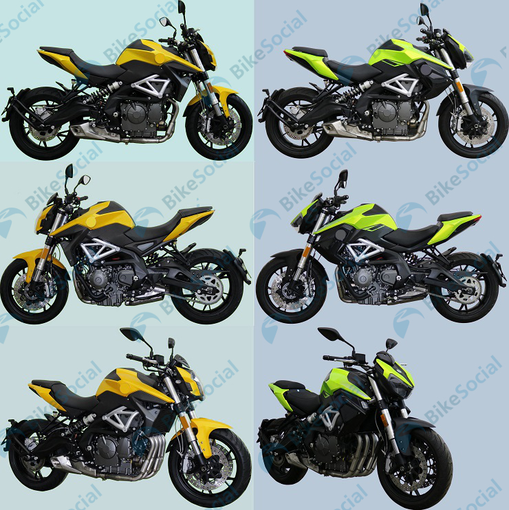 So s&aacute;nh ngoại h&igrave;nh của Benelli TNT 600i ở hai phi&ecirc;n bản