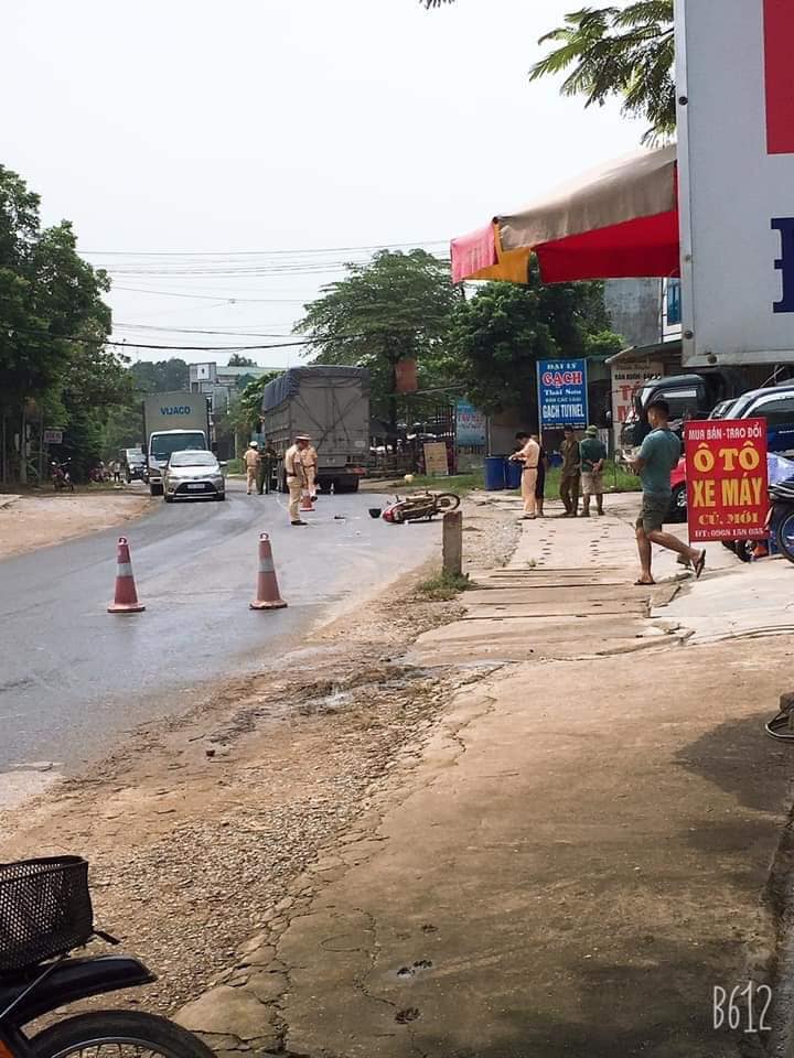 Hiện trường vụ tai nạn