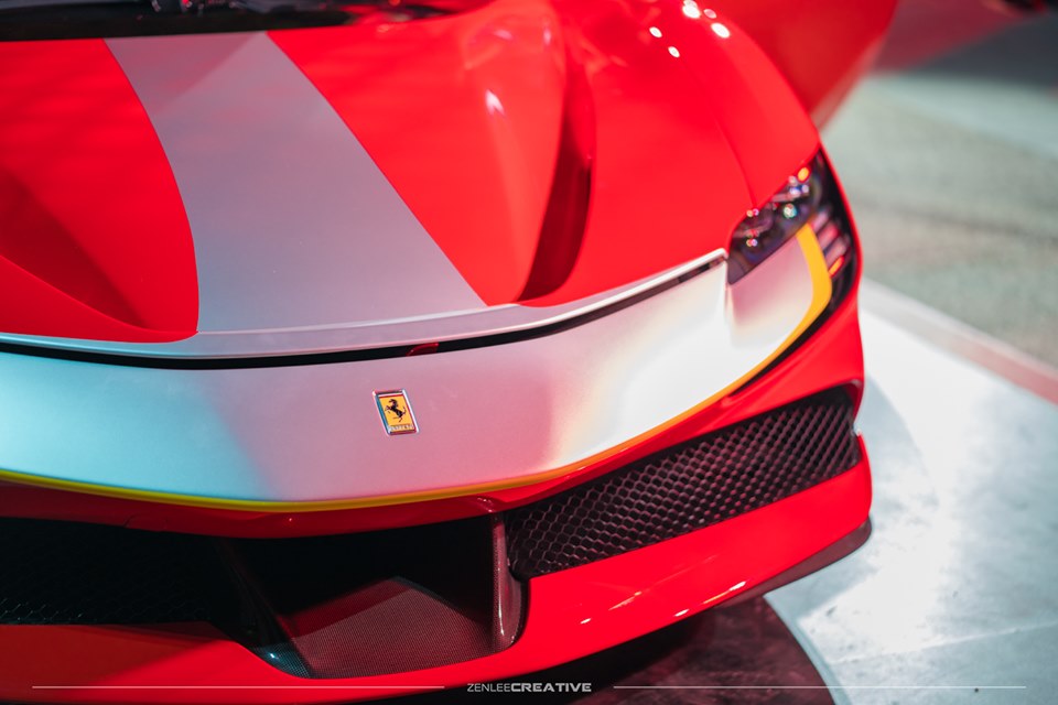 Phần đầu si&ecirc;u xe Ferrari SF90 Stradale