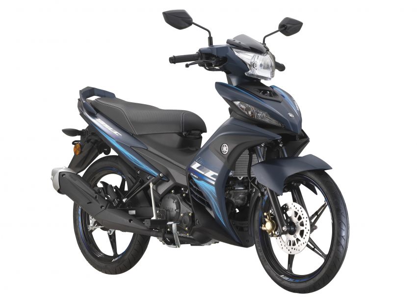 Yamaha 135LC SE c&oacute; m&agrave;u sắc v&agrave; tem xe đặc biệt