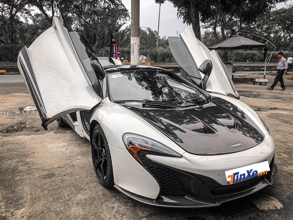 C&ograve;n đ&acirc;y l&agrave; th&agrave;nh quả sau khi xe được độ nắp cap&ocirc; của McLaren P1