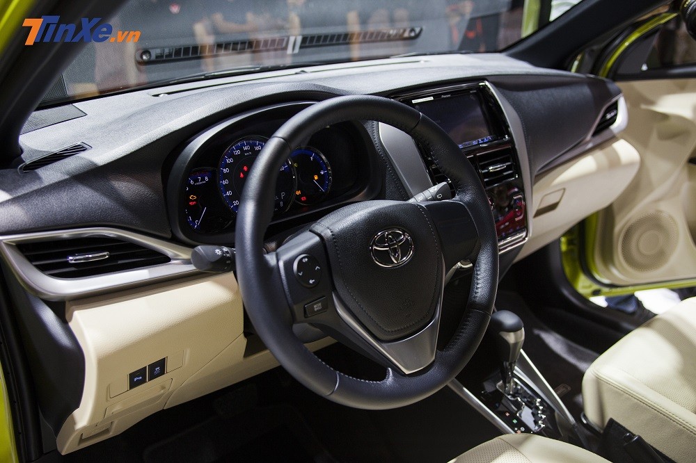 Nội thất của Toyota Yaris