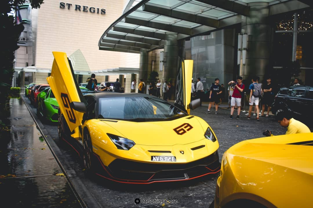 Lamborghini Aventador SVJ 63 nổi bật nhất trong đoàn siêu xe này