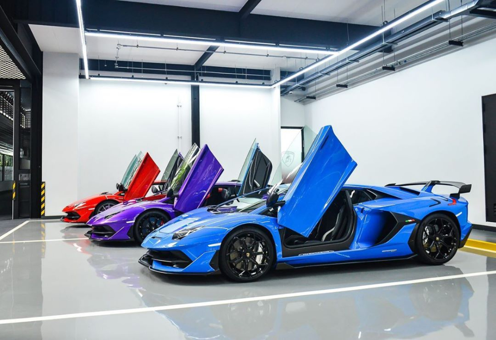 Bộ 3 siêu phẩm Lamborghini Aventador SVJ ở Thái Lan Bộ 3 siêu phẩm Lamborghini Aventador SVJ ở Thái Lan