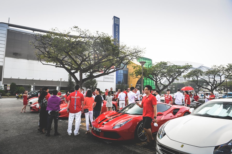Dàn siêu xe Ferrari này của câu lạc bộ Ferrari Owners Club Singapore