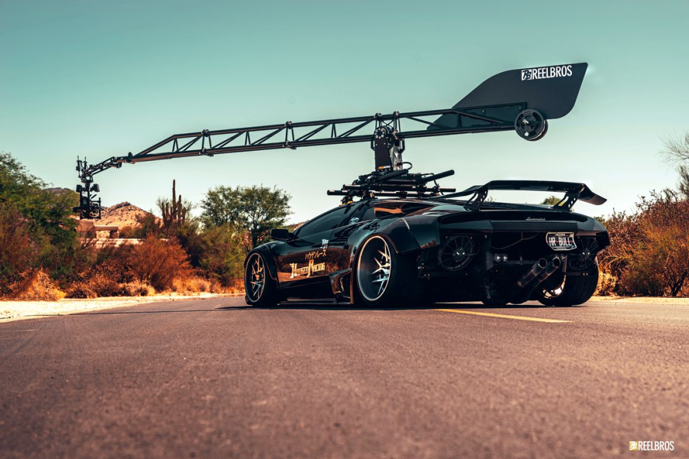 Ngoại thất si&ecirc;u hầm hố của Lamborghini Murcielago chuy&ecirc;n d&ugrave;ng cho chụp ảnh v&agrave; quay phim