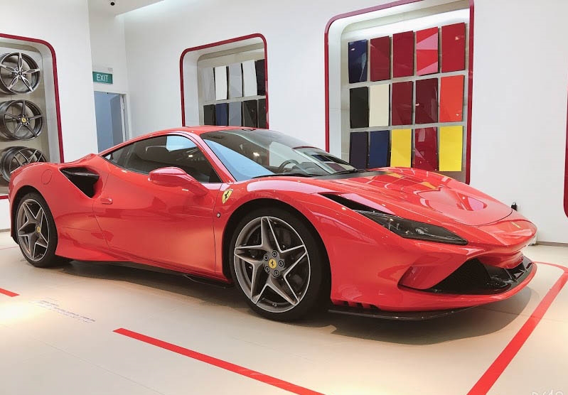 Siêu xe Ferrari F8 Tributo tại Singapore