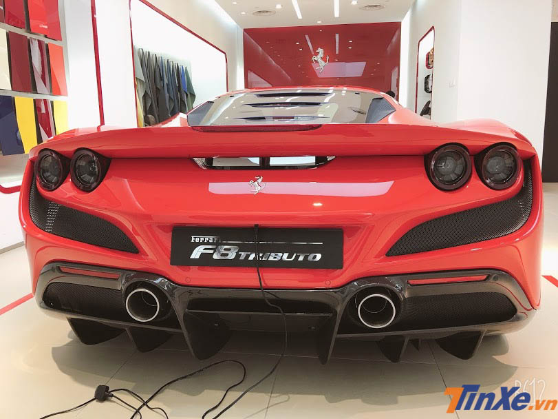 Ferrari F8 Tributo có công suất lên đến 710 mã lực