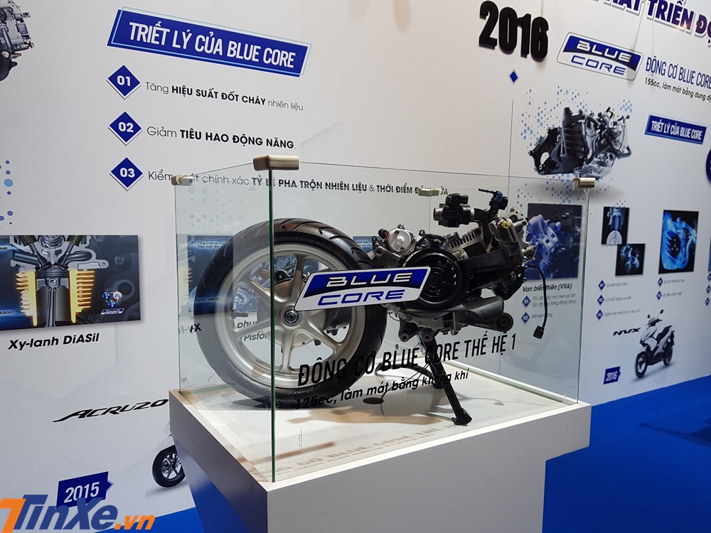 Năm 2019 đ&aacute;nh dấu kỷ niệm 5 năm động cơ Blue Core của Yamaha ra đời