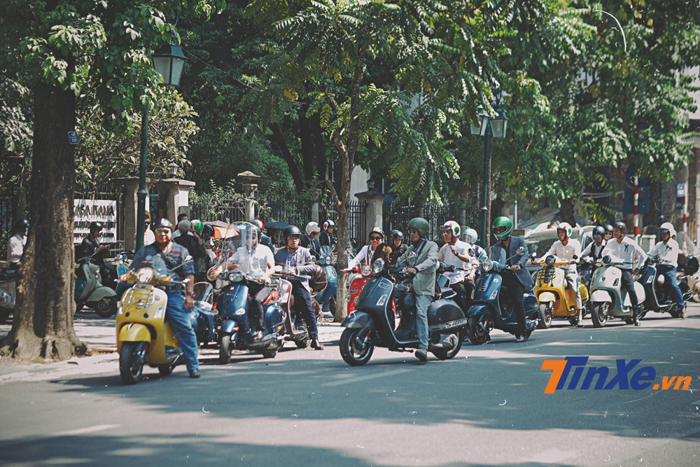 Đến với sự kiện DGR 2019 năm nay c&oacute; thể thấy rất đa dạng những mẫu xe Modern Vespa từ Vespa ET, Vespa Sprint cho đến cả Vespa GTS, Vespa GTV,...