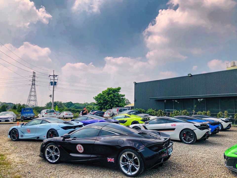 McLaren 720S chiếm số lượng &aacute;p đảo trong d&agrave;n McLaren tụ tập tại Đ&agrave;i Loan
