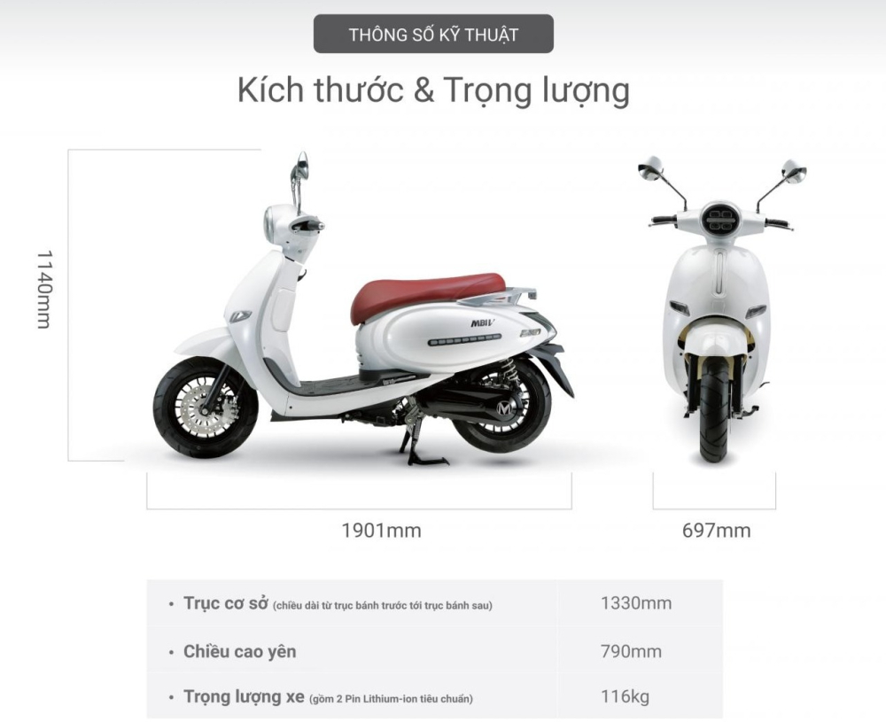 xe máy điện MBIGO MBIV