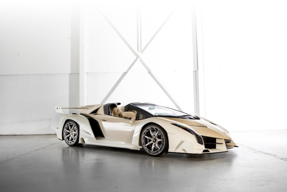 Sau 5 năm, chiếc Lamborghini Veneno Roadster này không hề giảm giá mà còn tăng giá gần gấp đôi