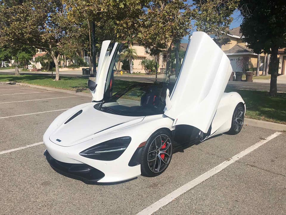 McLaren 720S Spider đầu tiên về Việt Nam lúc còn ở Mỹ