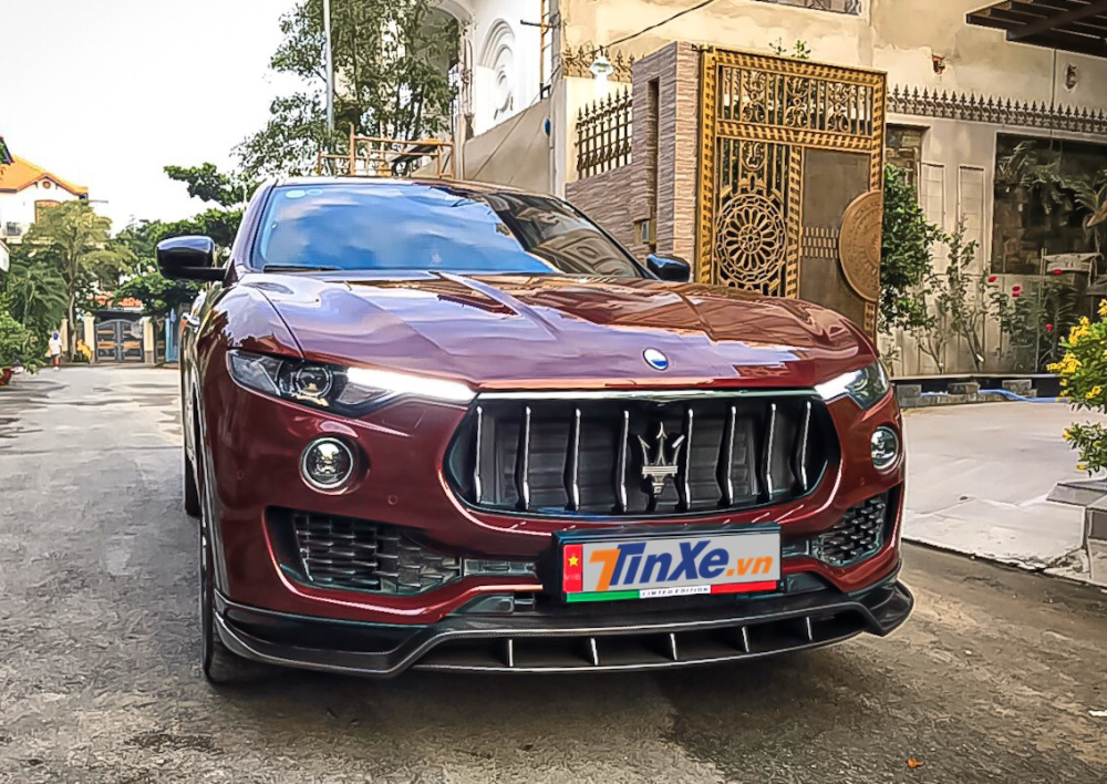 Cận cảnh vẻ đẹp của SUV hạng sang Maserati Levante đầu ti&ecirc;n ở Việt Nam l&ecirc;n g&oacute;i độ Shtorm GT của h&atilde;ng Larte Designs