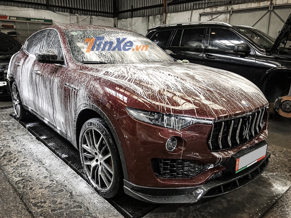 Đ&acirc;y cũng l&agrave; g&oacute;i độ mới nhất d&agrave;nh cho SUV hạng sang Maserati Levante trong năm 2019