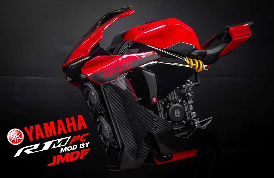 Bộ m&aacute;y t&iacute;nh Yamaha R1M Red Edition của JMDF