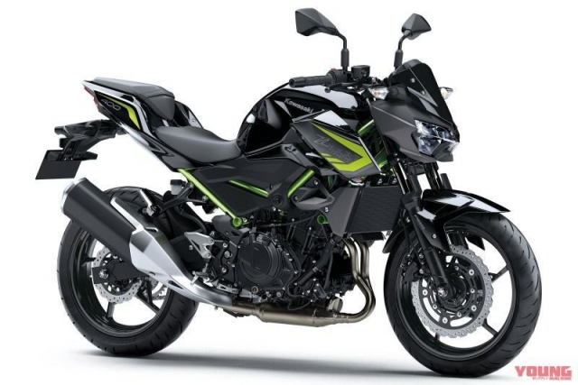 Kawasaki Z400 giữ nguy&ecirc;n động cơ v&agrave; sức mạnh giống phi&ecirc;n bản 2019