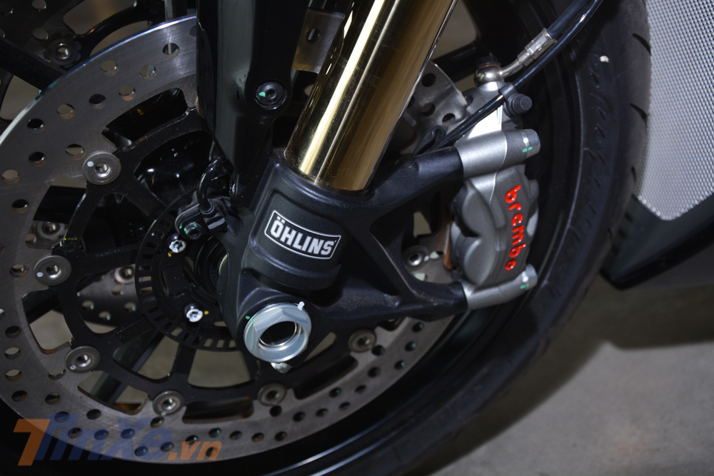 Phuộc trước h&agrave;nh tr&igrave;nh ngược của Ohlins