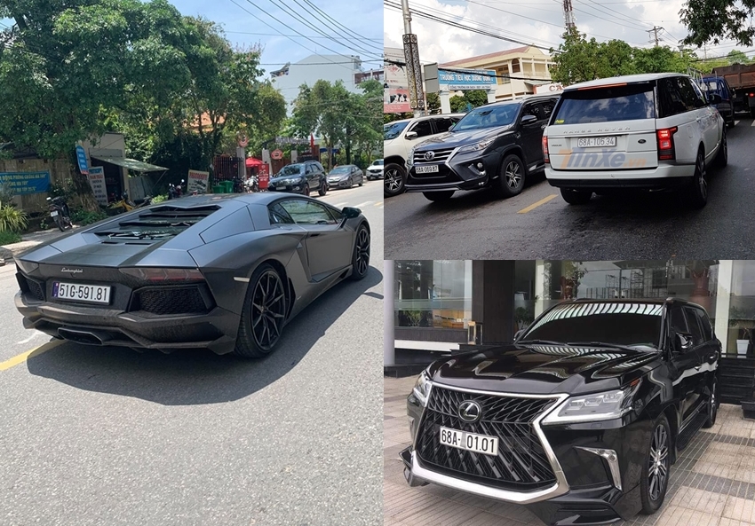 D&agrave;n xe khủng đắt đỏ ở Ph&uacute; Quốc, si&ecirc;u xe Lamborghini Aventador hơn 23 tỷ đồng l&agrave; ngoại lệ