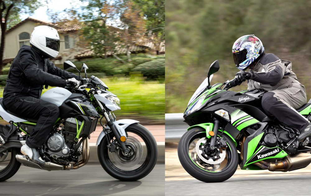 Cặp đôi Kawasaki Z650 và Kawasaki Ninja 650 nổi tiếng đến từ Nhật Bản