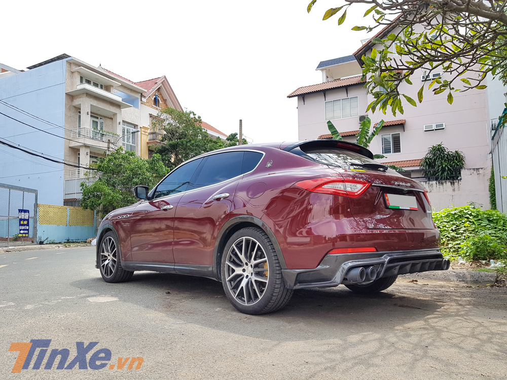Số lượng xe Maserati Levante độ body kit tại Việt Nam kh&ocirc;ng qu&aacute; năm chiếc