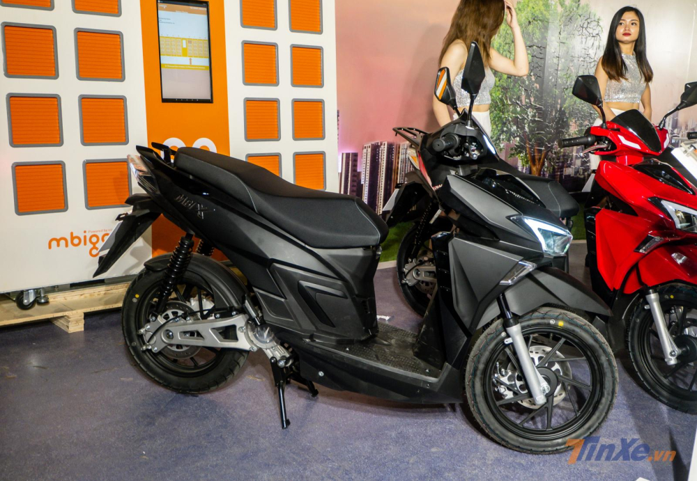 Xe m&aacute;y điện MBIGO MBI X c&oacute; ngoại h&igrave;nh kh&aacute; giống với xe ga Honda Air Blade