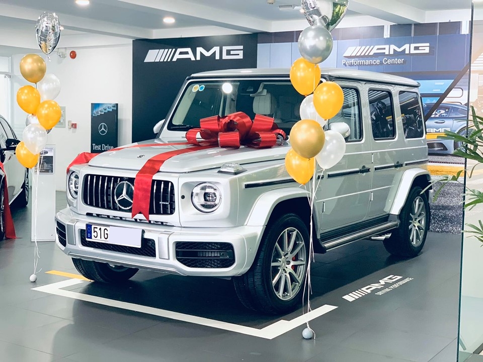 Màu sơn Iridium Metallic được cho hợp với phong thuỷ của chủ xe Mercedes-AMG G63 2019 Màu sơn Iridium Metallic được cho hợp với phong thuỷ của chủ xe Mercedes-AMG G63 2019