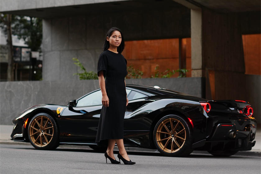 Stephanie Goto cùng Ferrari 488 Pista