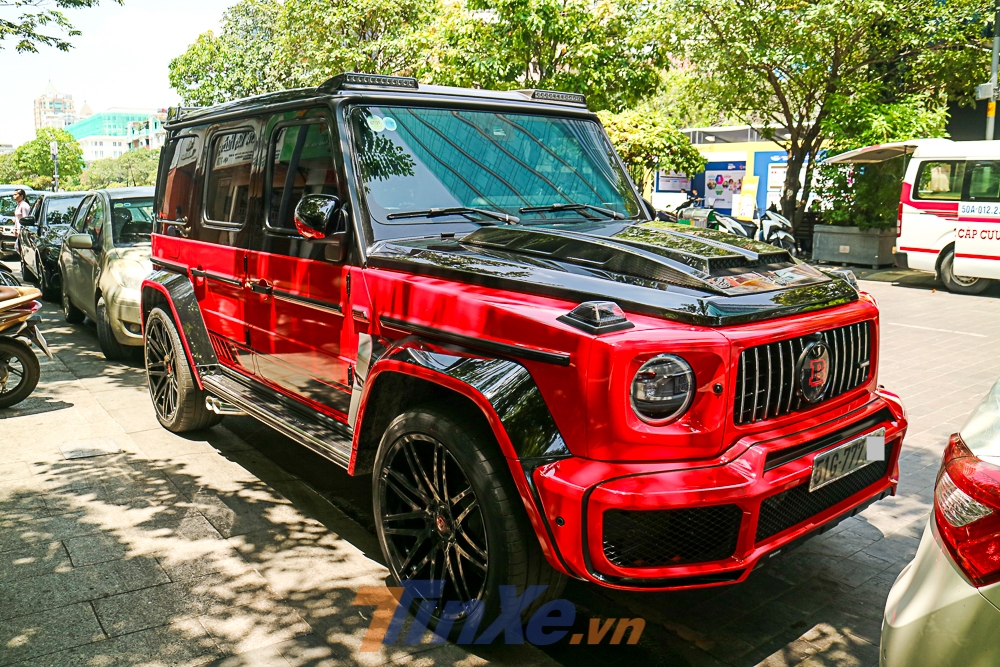 Đây được cho là chiếc SUV hạng sang Mercedes-AMG G63 Edition 1 thứ hai tại Việt Nam được chủ nhân nâng cấp lên gói độ Brabus 800 Widestar