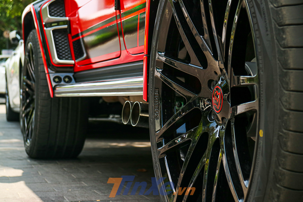 Nhưng chiếc Mercedes-AMG G63 Edition 1 độ Brabus 800 Widestar này không có nâng cấp nào ở động cơ của xe