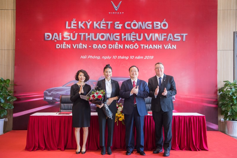 Ngô Thanh Vân chính thức trở thành gương mặt đại diện thương hiệu cho các dòng xe ô tô của VinFast Ngô Thanh Vân chính thức trở thành gương mặt đại diện thương hiệu cho các dòng xe ô tô của VinFast
