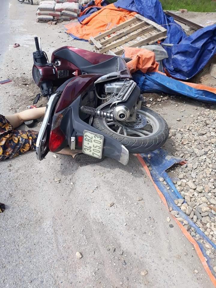 Hiện trường vụ tai nạn thương tâm tại Bắc Ninh Hiện trường vụ tai nạn thương tâm tại Bắc Ninh