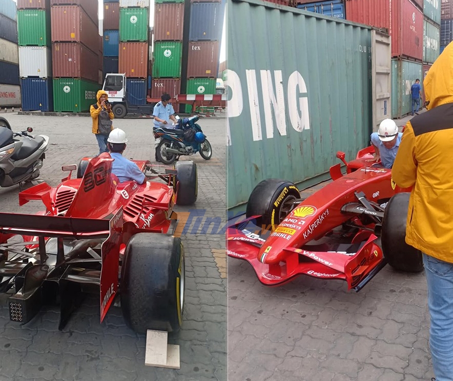 Xe đua Công thức 1 của Ferrari cũng về Việt Nam