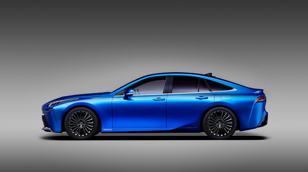 Toyota Mirai Concept sở hữu thiết kế hoàn toàn mới và lớp sơn đặc biệt