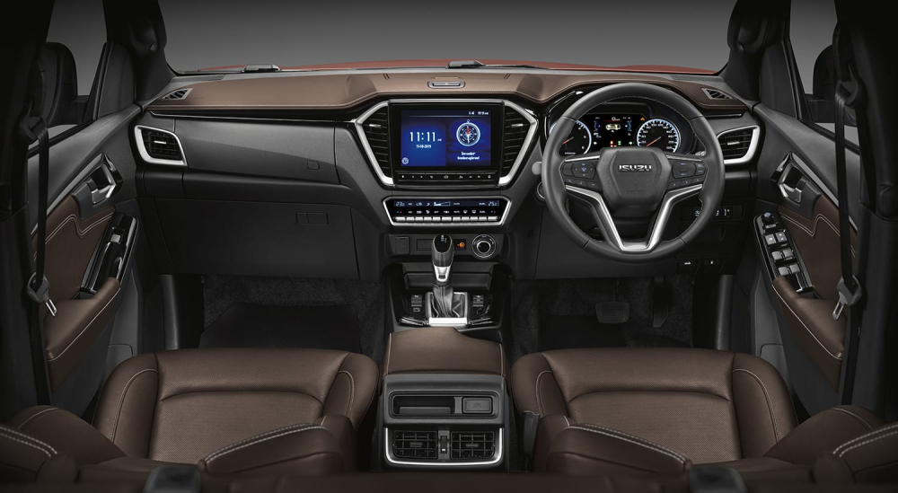 Nội thất b&ecirc;n trong Isuzu D-Max 2020 tại Th&aacute;i Lan