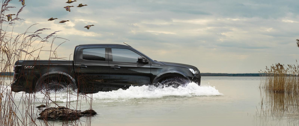 Isuzu D-Max 2020 được tăng khả năng lội nước l&ecirc;n 800 mm