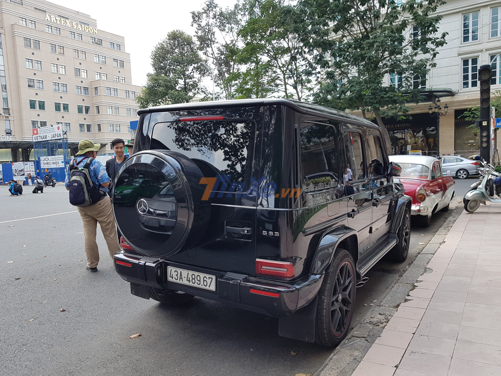 chiếc SUV hạng sang Mercedes-AMG G63 Edition 1 2019 của trưởng đo&agrave;n Car Passion do c&aacute;c c&ocirc;ng ty nhập khẩu tư nh&acirc;n mang về nước
