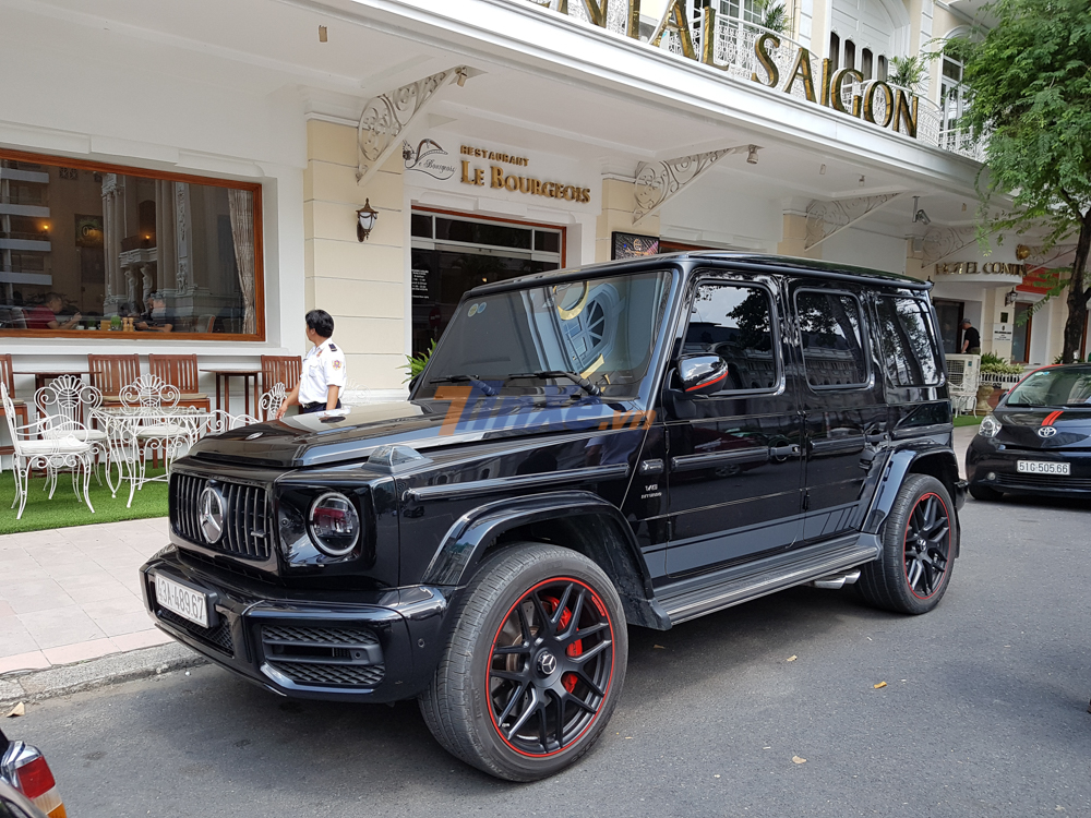 trưởng đo&agrave;n Car Passion đ&atilde; điều động chiếc Mercedes-AMG G63 Edition 1 từ Đ&agrave; Nẵng v&agrave;o trong Nam để th&aacute;p t&ugrave;ng m&igrave;nh