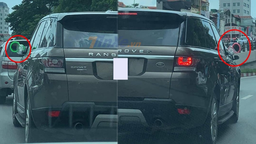 Range Rover Sport lăn bánh tại Hà Nội với cặp gương trang điểm sặc sỡ gây chú ý Range Rover Sport lăn bánh tại Hà Nội với cặp gương trang điểm sặc sỡ gây chú ý